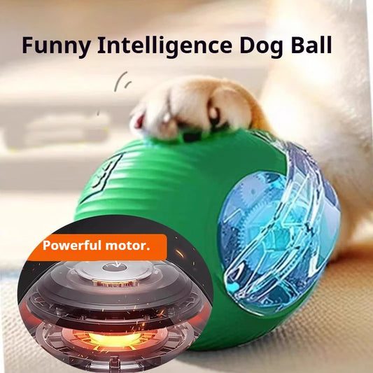 New Dog Interactive Ball Toy,Automatic Rolling Dog Ball Rechargeable,Smart Puppy Interactive Toy,Intelligent Balls Toy for Dogs